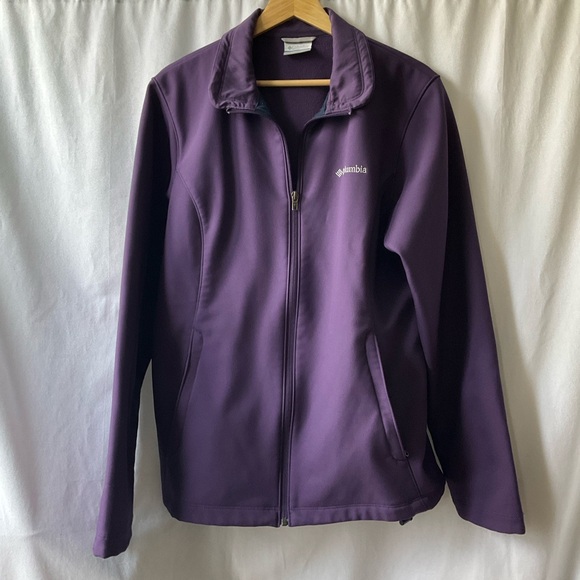 Columbia Women's Purple Fleece Lined Jacket - Picture 5 of 13